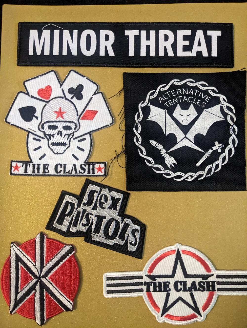 6 Punk Rock Patches